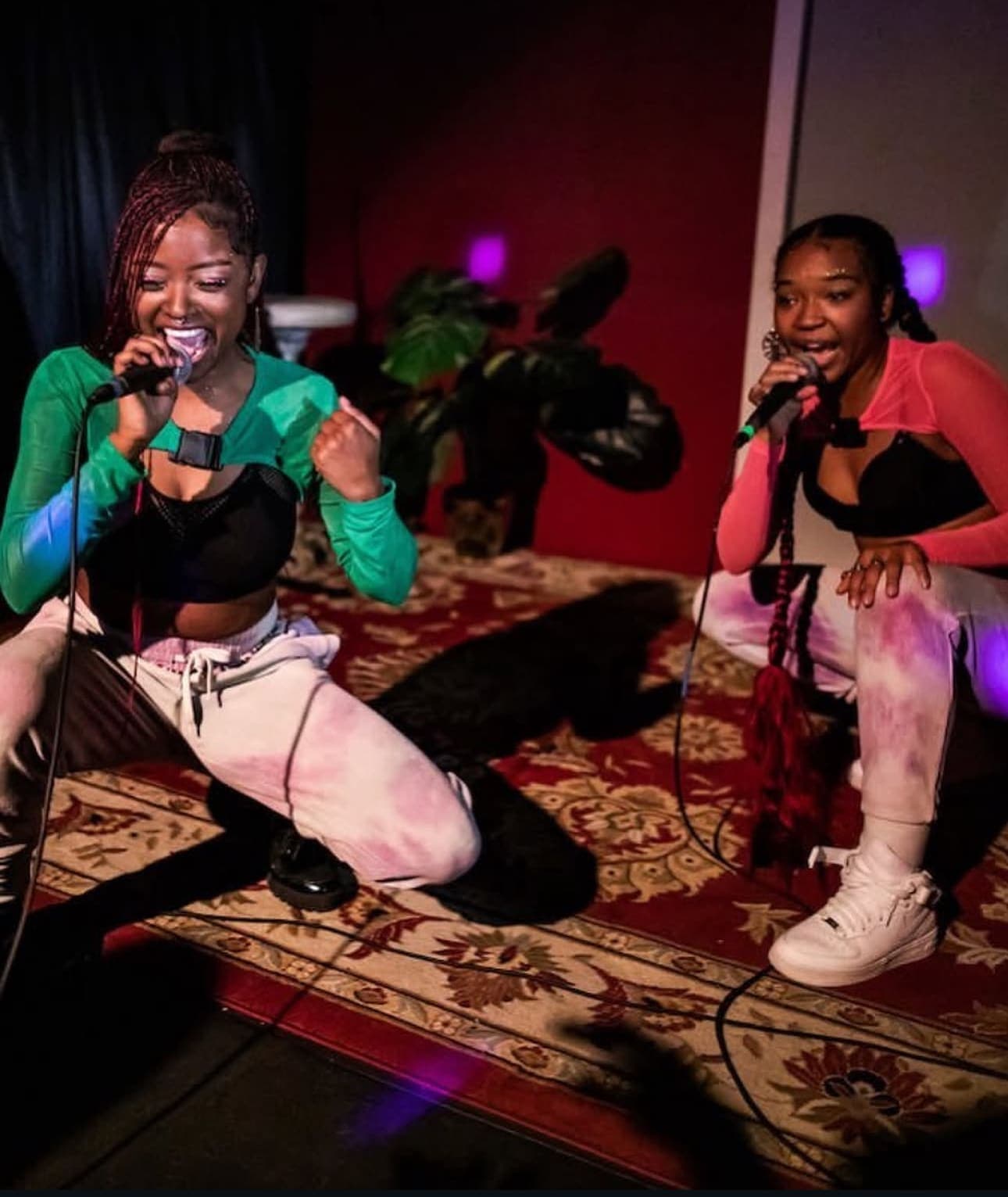 Flyana Boss first ever performance at a Something Dope event, 2019