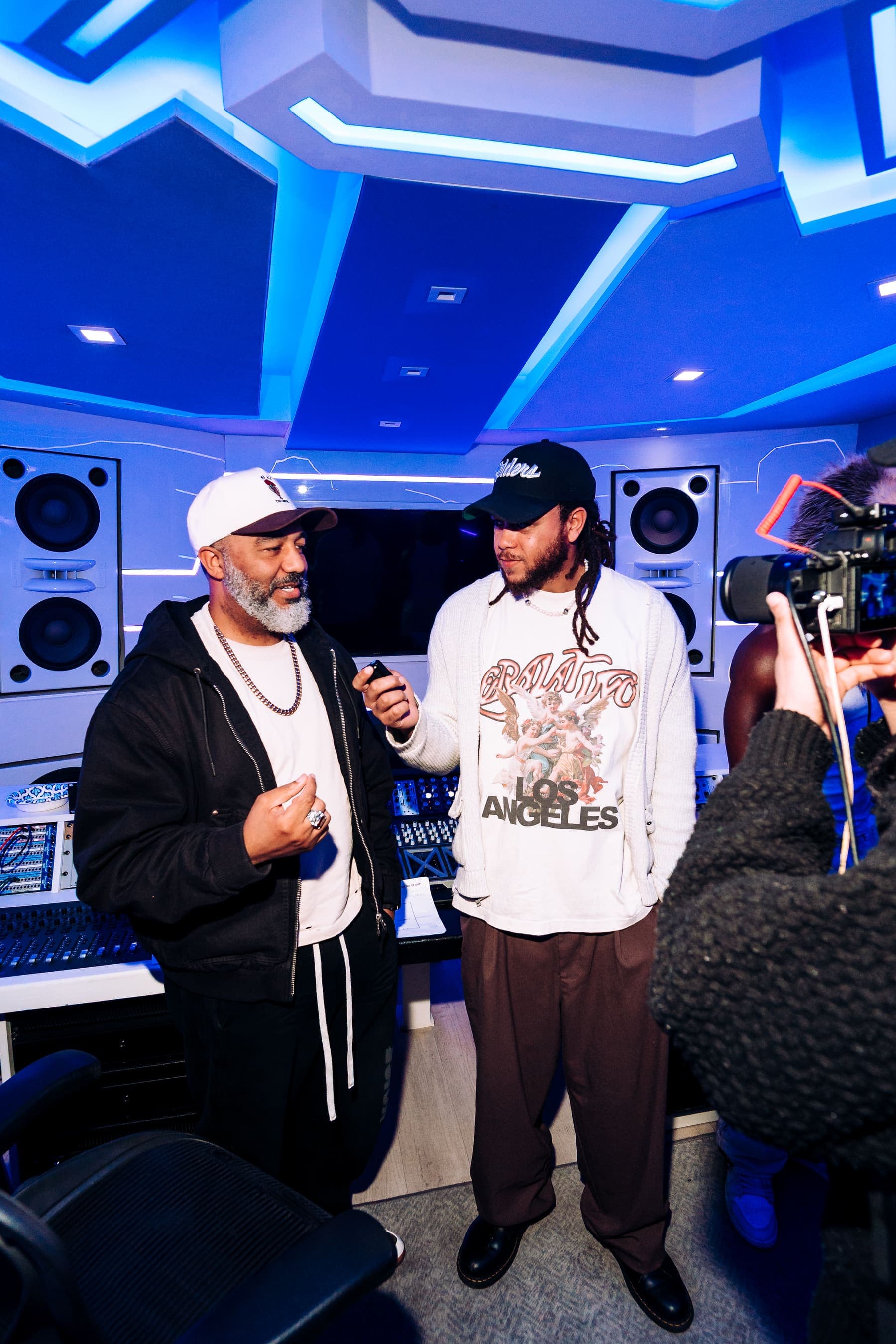 Pass The Aux, artists in the studio