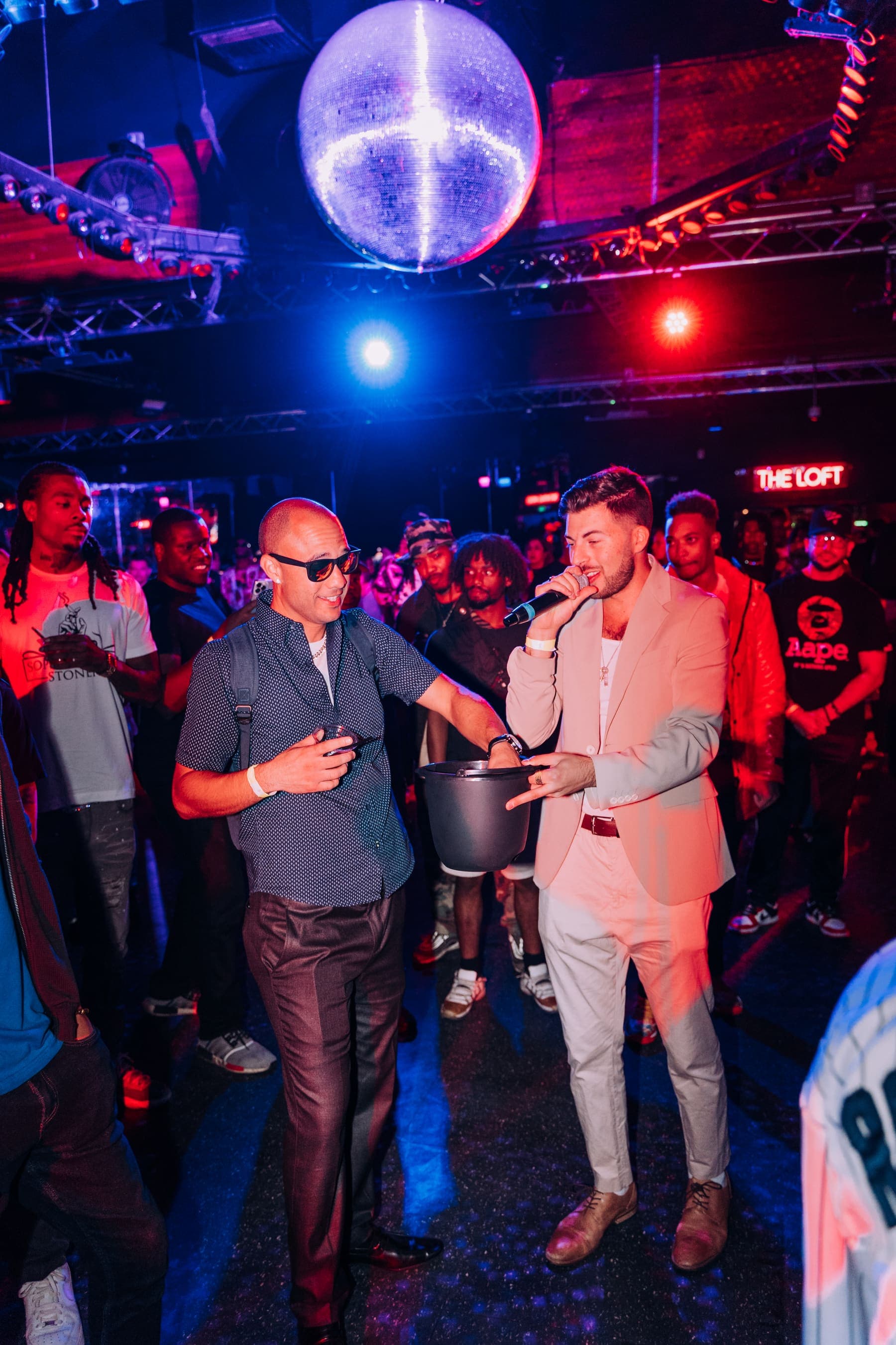 Something Dope Open Mic, the bucket raffle draw