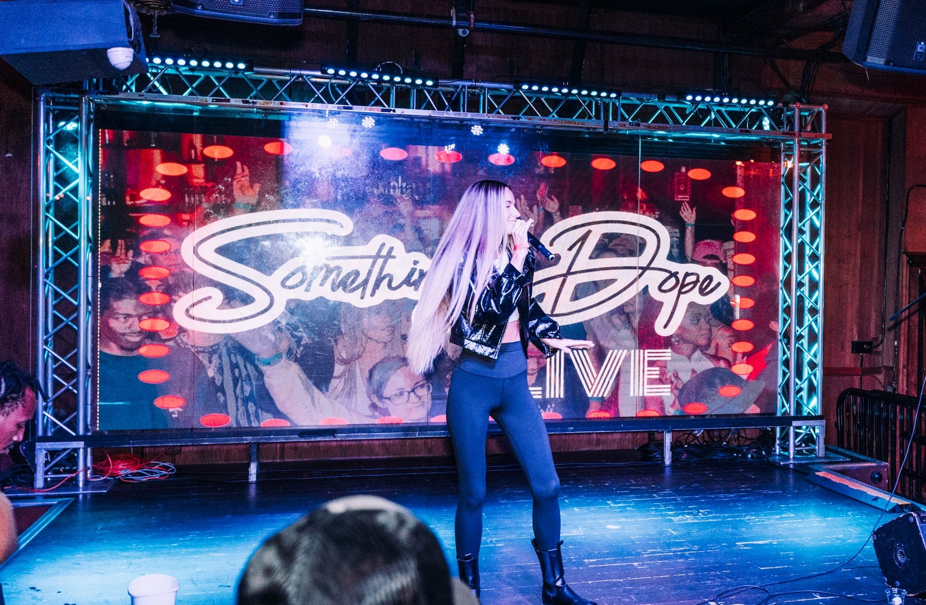 Open Mic moment 1