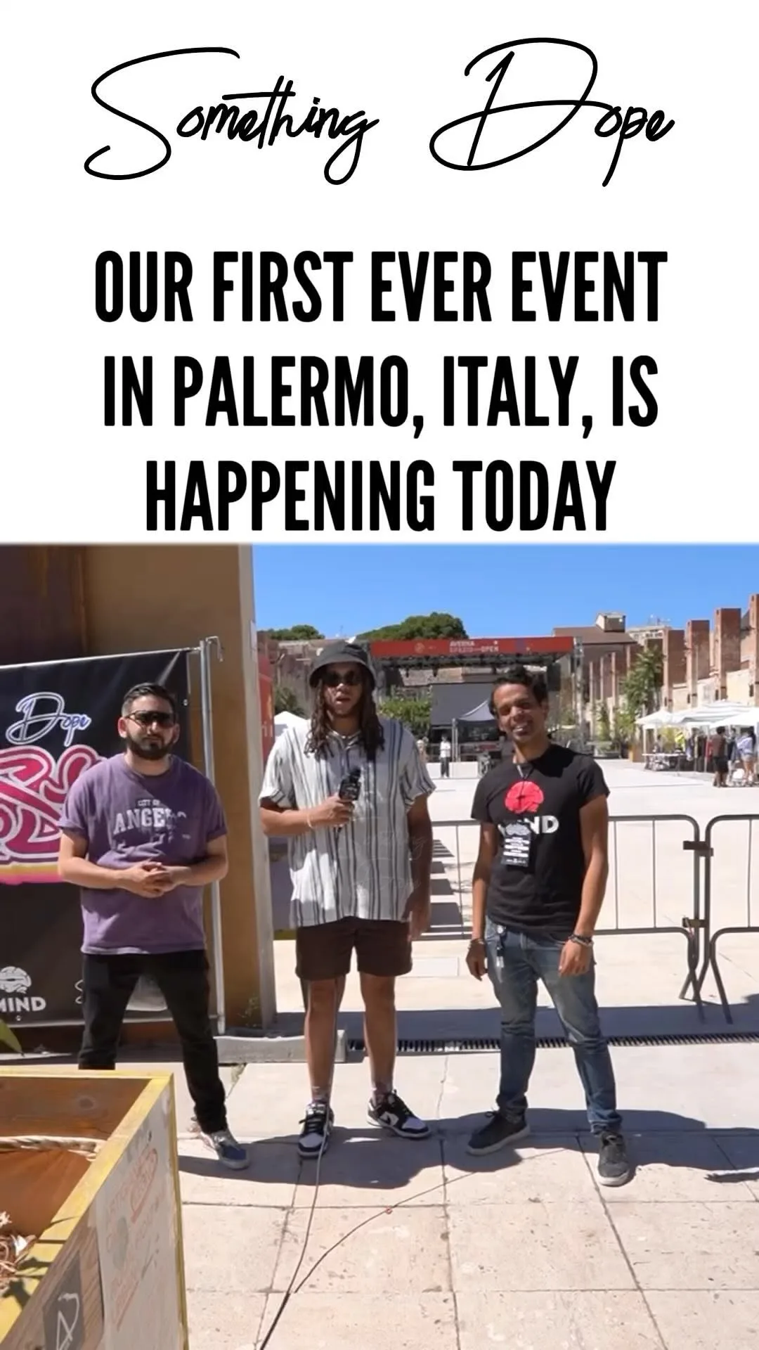 Event day in Palermo