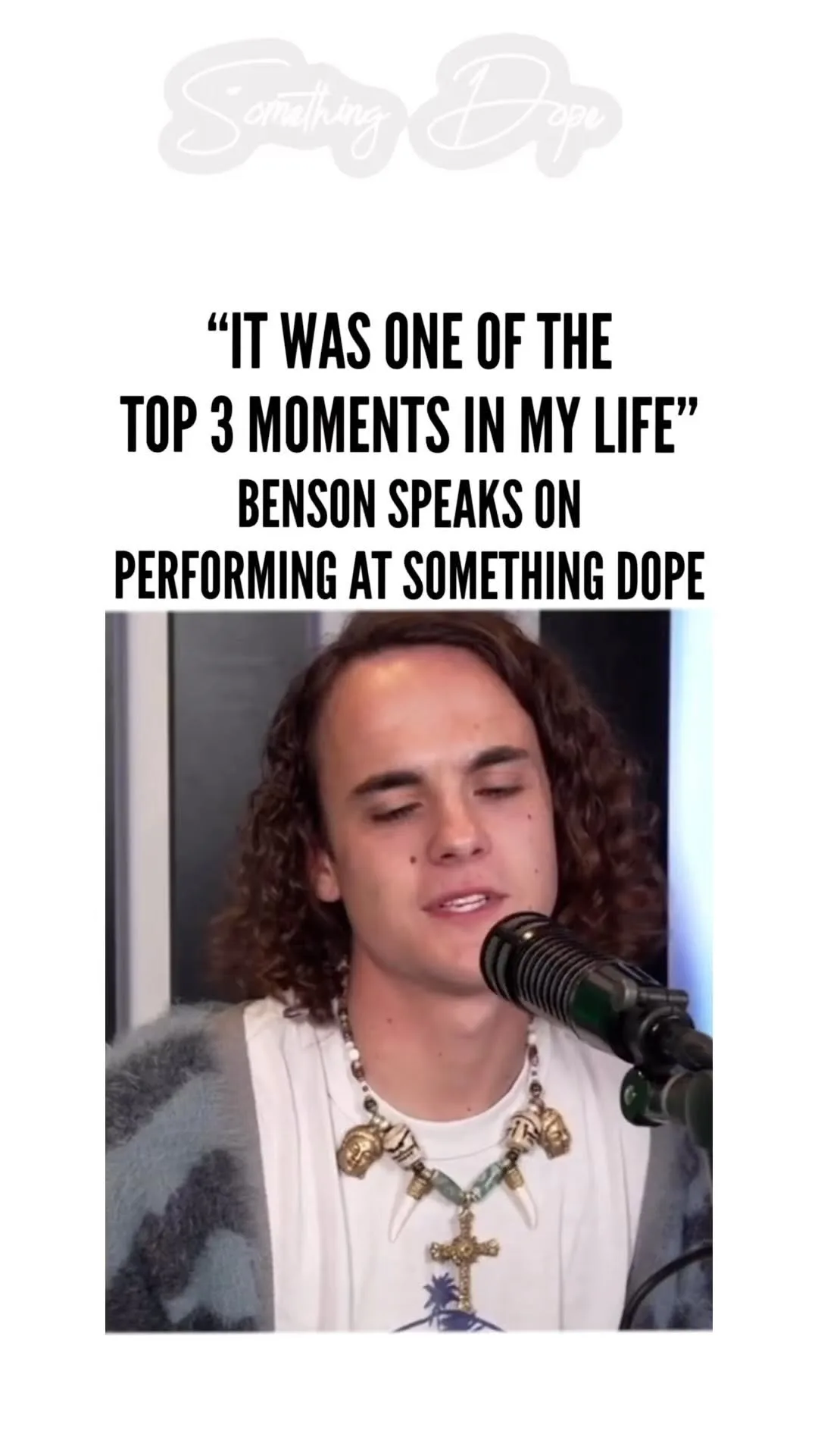 Sold out Peppermint Club, phone lights up, a top 3 moment of his life